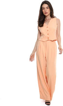 Conjunto Feminino Calça e Colete Alfaiataria, Poliéster com Elastano, Tamanhos P a GG - Con-0064