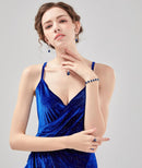 LMXXVJ Conjunto de joias para mulheres, colar de zircônia cúbica em gota, brincos, anel ajustável, conjunto de joias, joias formais, presente
