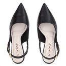 Sapato Feminino Scarpin Slingback Salto Fino Bebecê Elegante