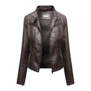 Jaqueta Feminina em Couro Genuino - Slim Business M2
