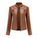 Jaqueta Feminina em Couro Genuino - Premium Jacket