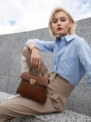 Bolsa Feminina em Couro Genuíno - Margot Moreau