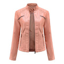Jaqueta Feminina em Couro Genuino - Premium Jacket