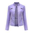 Jaqueta Feminina em Couro Genuino - Premium Jacket