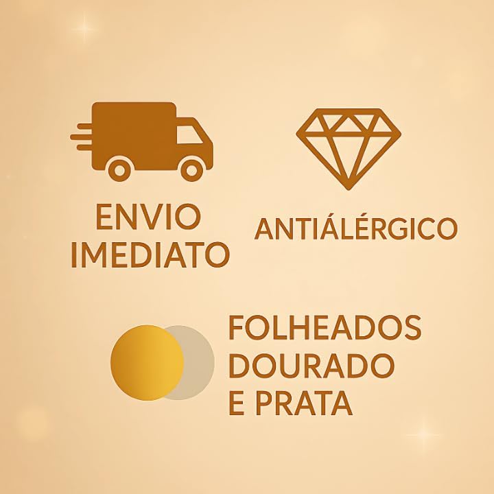 Conjunto de Colar Choker e Pulseira Ajustável, Aro 3,5mm, Dourado e Prata